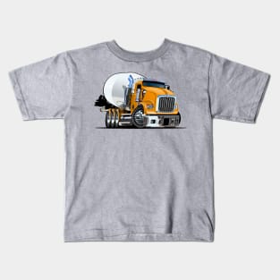 Cartoon Mixer Truck Kids T-Shirt